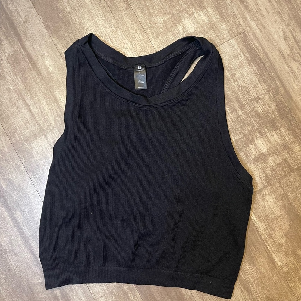 Black Crop Top